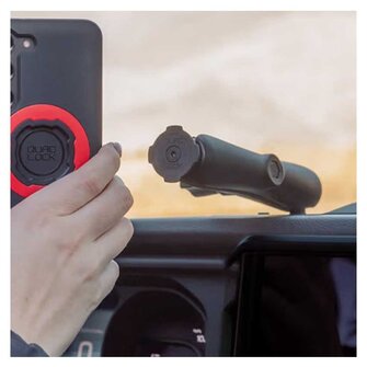 Quad Lock Ball Top Cap Adaptor 1"