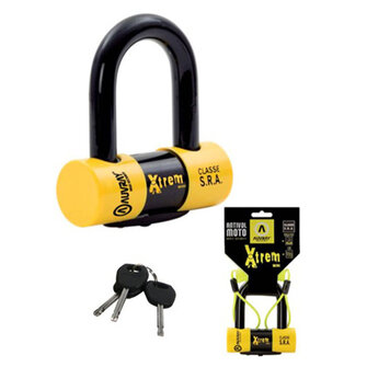 Auvray Schijfremslot + Kabel Reminder