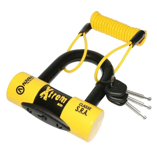 Auvray Schijfremslot + Kabel Reminder