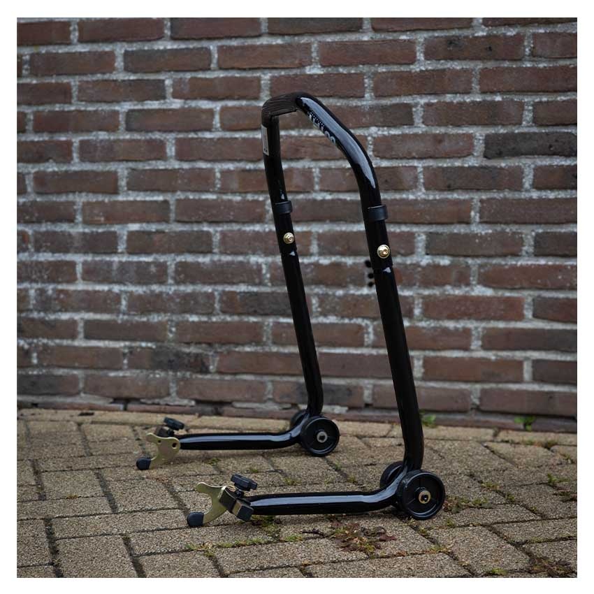 FH Motoronderdelen - Paddock stand achter extra laag B-King-Hayabusa zwart LV8 - FH Motoronderdelen