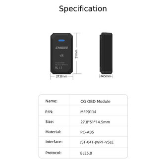 Chigee Technology CG OBD Wireless Module