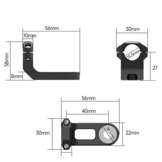 Chigee Technology AIO-5 Mirror Mount M8-M10