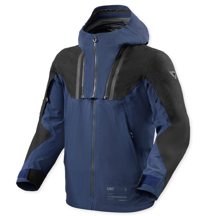 REV'IT Component 3 H2O Jacket Black/Dark Blue