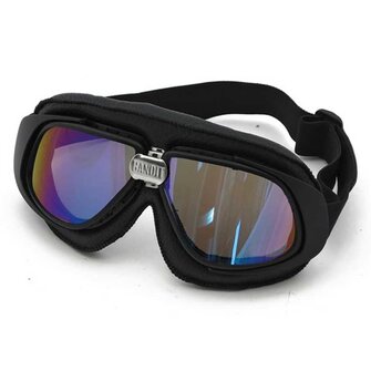 Bandit Classic Goggles Black Leather