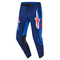 Dark navy-hot coral-cobalt