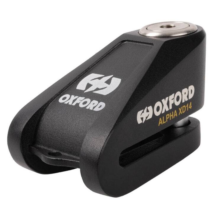 Remschijfslot Oxford Alpha XD14 Ø14mm Zwart - SRA / ART4