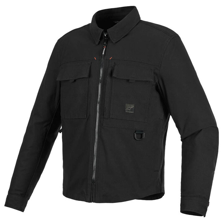 Bryon Waterafstotend Overshirt Dark Emerald