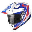 Gloss white-blue-red