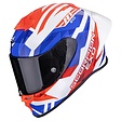 Gloss white-red-blue