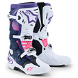White Violet Navy Blue Pink Fl