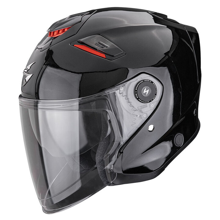 Scorpion EXO-GT JET Solid Matt Pearl Black
