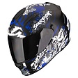 Scorpion EXO-491 Spector Matt Black/Blue
