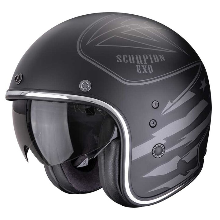 Scorpion Belfast EVO Dawg Matt Black/Silver