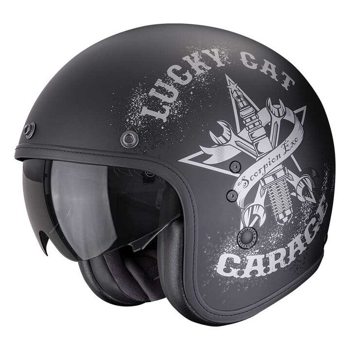 Scorpion Belfast EVO Hangar Matt Black/Silver