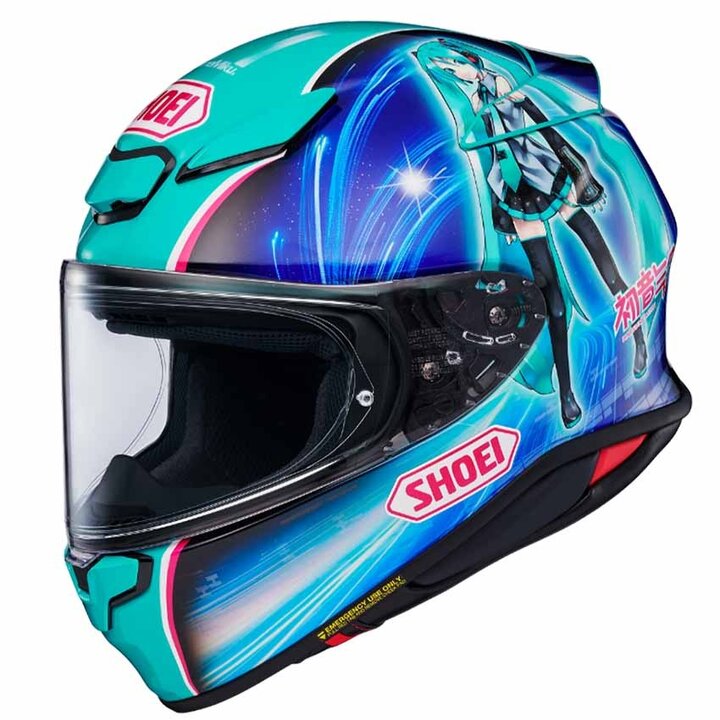 Shoei NXR 2 Hatsune Miku TC-4