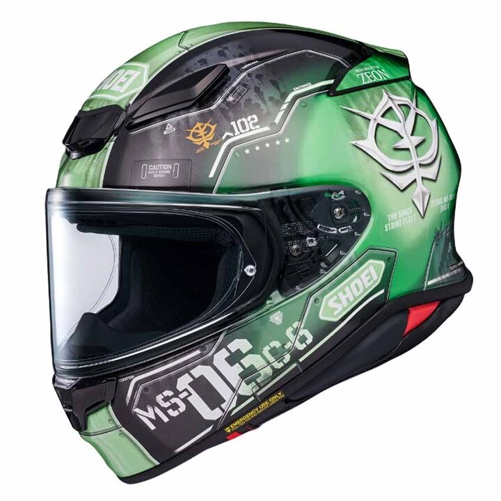 Shoei NXR 2 Ms-06C-6 Zaku Ii TC-4