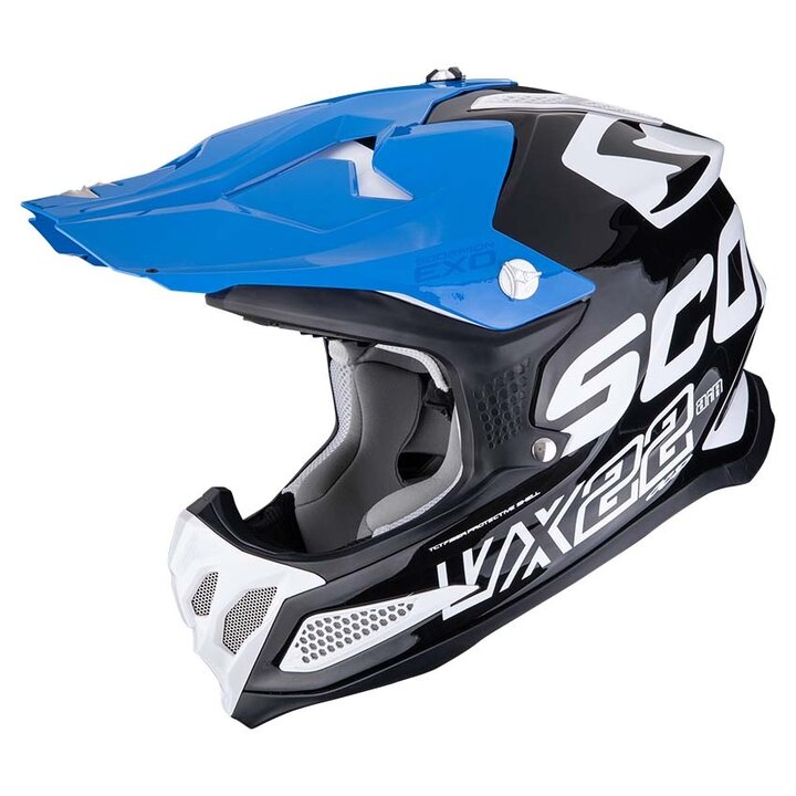 Scorpion VX-22 AIR Updown Matt Black/White/Grey