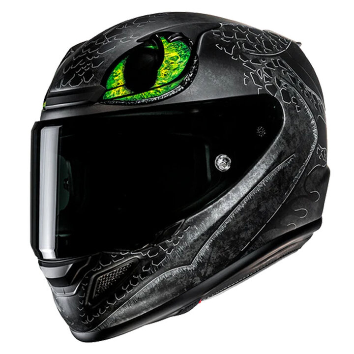 HJC RPHA-12 Toothless 2 Grey/Green 814