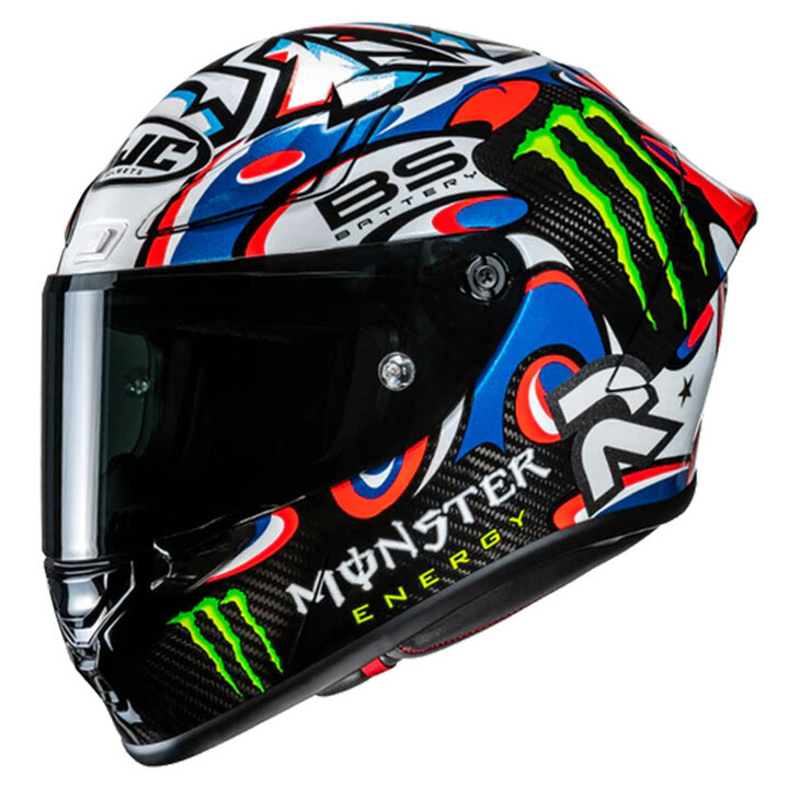 HJC RPHA-1 V2 Carbon Quartararo Le Mans III White/Blue 253