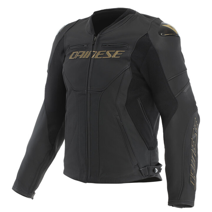 Dainese Racing 5 Jacket Black/Black/Red-Fluo P75