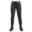 Pando Moto Lorica Black A Black Slim Fit Women Motorcycle Jeans with Cordura