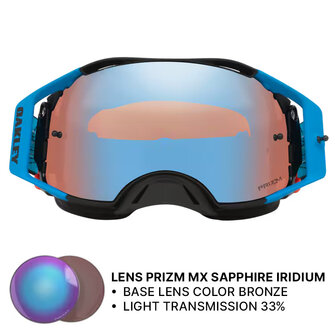 Oakley Airbrake MX Blue Wired Goggle