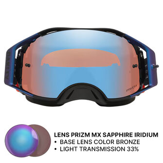 Oakley Airbrake MX Grey Strike Goggle