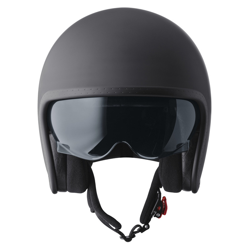 Matte Zwarte Motorhelm Bandit JetMB Open Motorhelm – Mat Zwart, Lichtgewicht Met Vizier Bandit Jet Helm Mat Zwart 850g Vizier Geen ECE Goedgekeurd