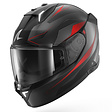 Matt black-anthracite-red