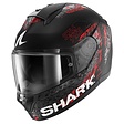 Matt black-anthracite-red