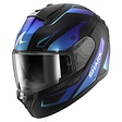Matt black-blue-blue