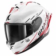 Gloss white-red-black