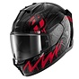Gloss black-anthracite-red