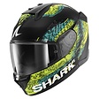 Matt black-green-blue