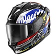 Gloss black-blue-chrome