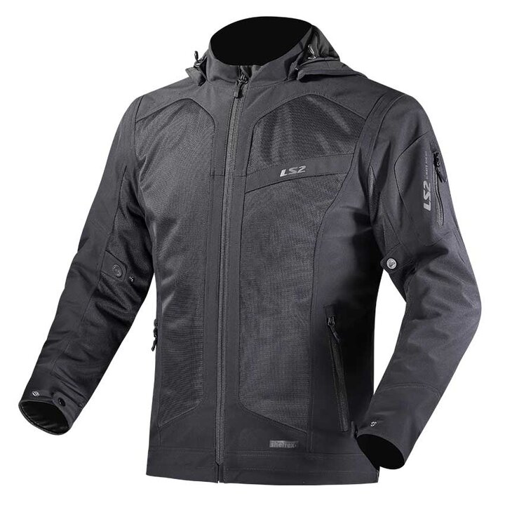 LS2 Bolton Air Man Jacket Green Grey