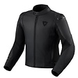 REV'IT Quadratic Jacket Black/Neon Red
