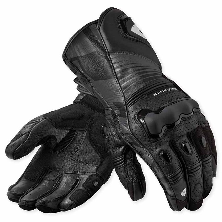 REV'IT Argon 3 Gloves Black/Neon Red