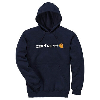 Carhartt Signature Logo Hooded Sweatshirt
