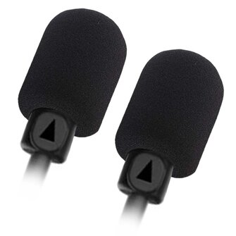 Biker Outfit Microphone Sponges 2PC