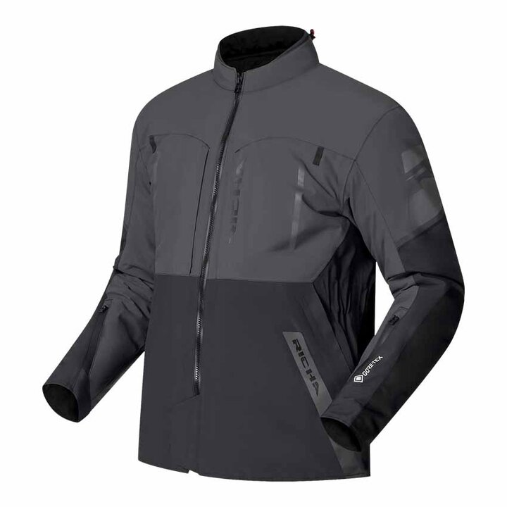 Richa Orion GTX Jacket Grey/Yellow Fluo