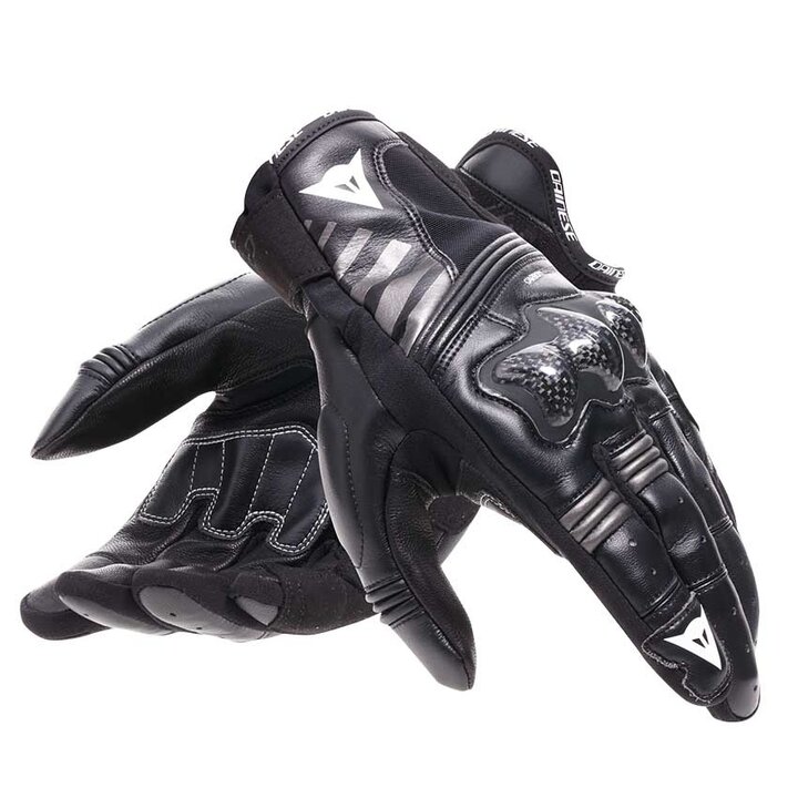 Dainese Reacto Carbon Short Gloves Black/Anthracite 604