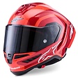 Gloss black-white double red