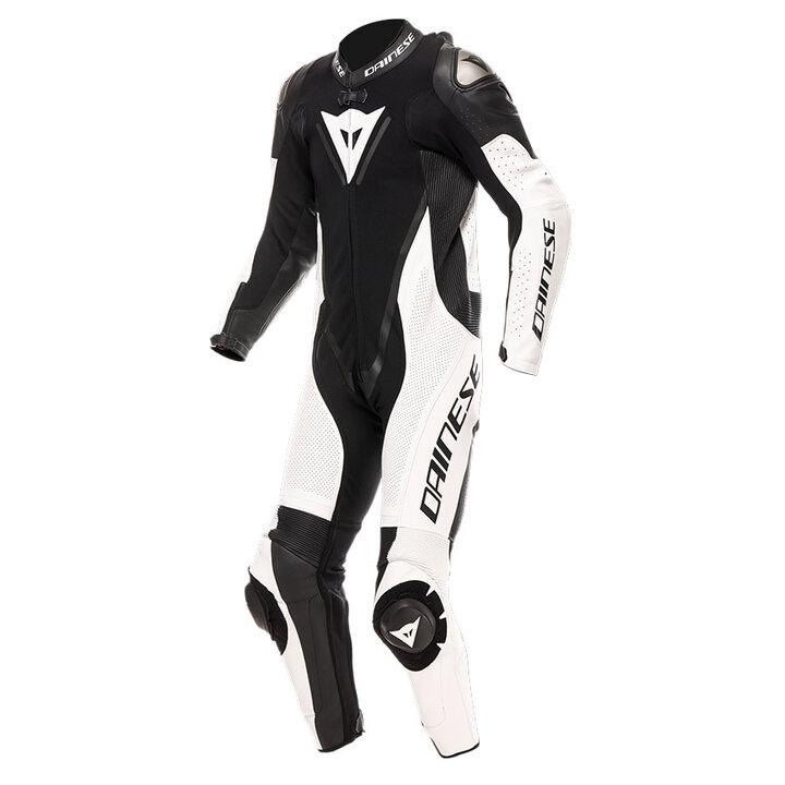 Dainese Demon Sprint Perf 1Pc Leather Suit Racepak Black/Yellow-Fluo/Yellow-Fluo