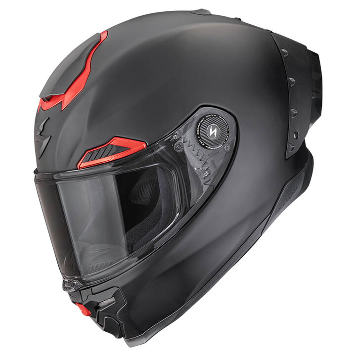 Scorpion EXO-RACE AIR Solid Matt Pearl black
