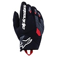 Black Deep Gray Bright Red