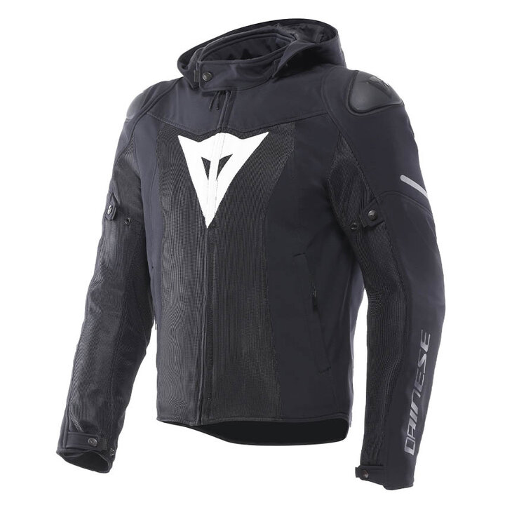 Dainese Super Sprint Air Tex Jacket Black/White/Red 858