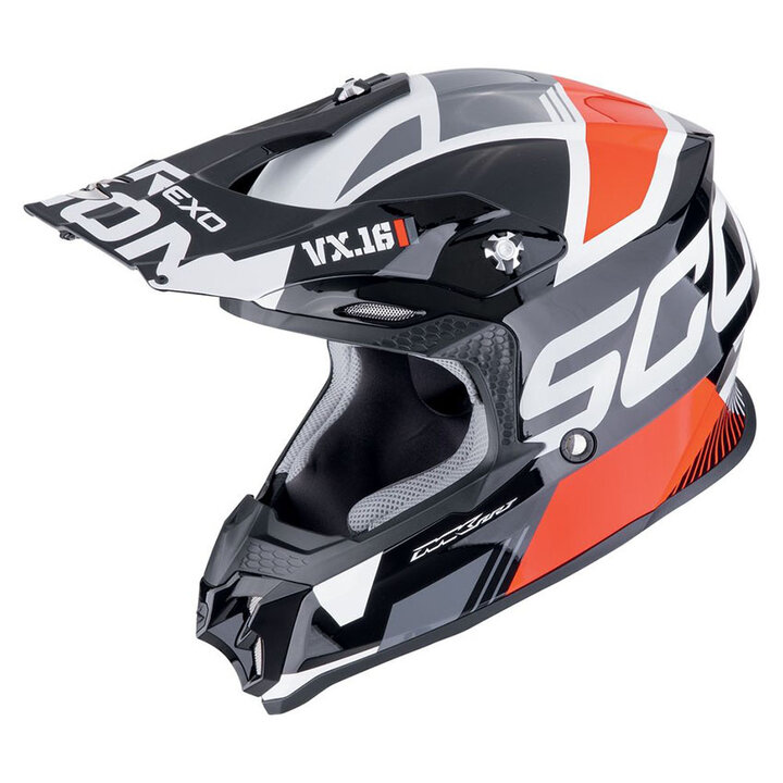 Scorpion VX-16 EVO AIR Analog White/Blue/Yellow
