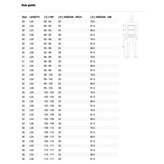 Rev'it Keegan Tapered