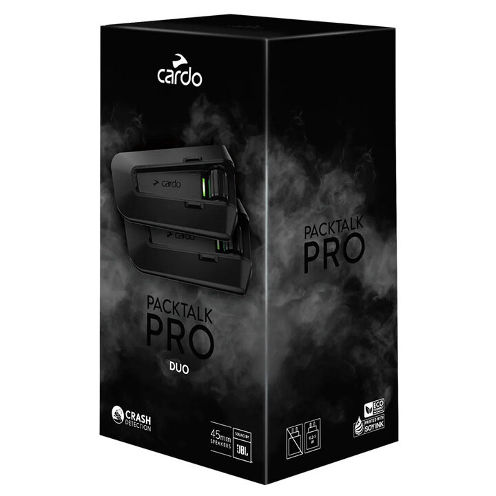 Packtalk Pro Duo – Premium Mesh Intercom Set voor 2 Rijders
